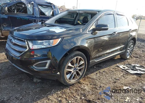 2017 Ford Edge Titanium из США, поврежденный, VIN 2FMPK4K80HBC61038